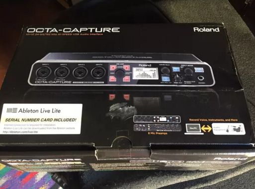 Interface de audio Roland Octa Capture