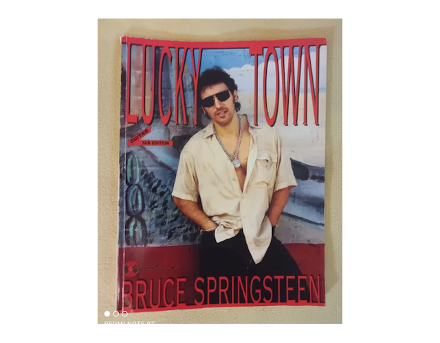 SPRINGSTEEN. LUCKY TOWN partituras guitarra