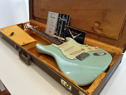 Fender Custom Shop 60 Reissue Stratocaster Relic Daphne Blue