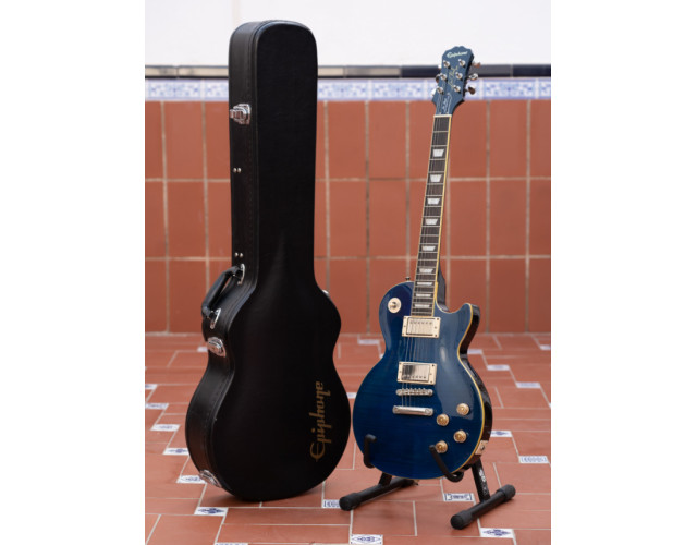 Epiphone Les Paul Tribute Plus Outfit Midnight Sapphire