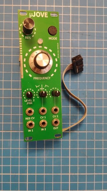 Módulo Eurorack Ujove Jupiter filter.