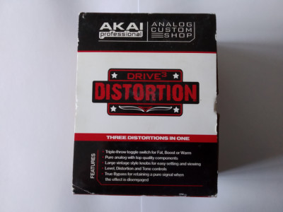 Pedal Akai Professional DRIVE 3 DISTORTION