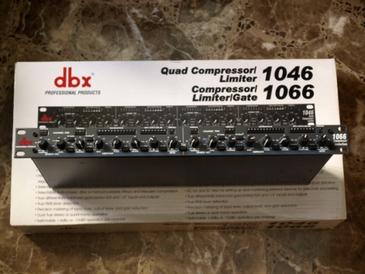 Dual Compresor - Limiter DBX 1066 NUEVO