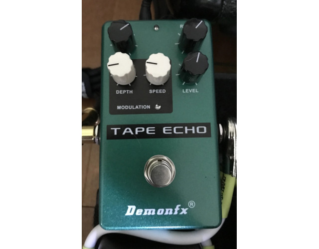 Pedal DemonFx Tape Echo Delay Basado En El Keeley Magnetic Echo