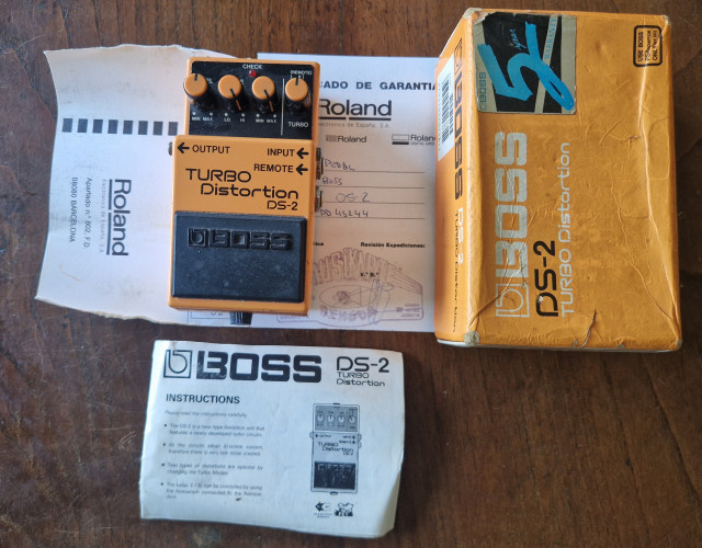 Boss ds-2 turbo distortion 1992