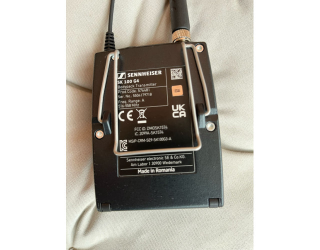Petaca SENNHEISER SK100-G4 (inalámbrico)