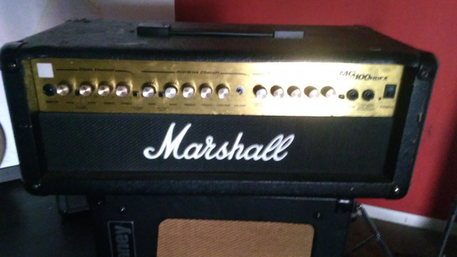 Marshall MG 100 fx cabezal