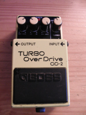 Boss OD-2 Turbo Overdrive (1986 -Japan)