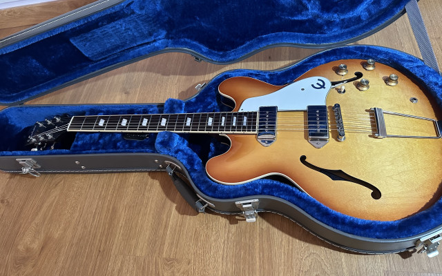 Epiphone casino usa royal tan (gibson 330)