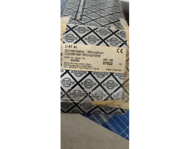 MICROFONO NEWMANN U87AI