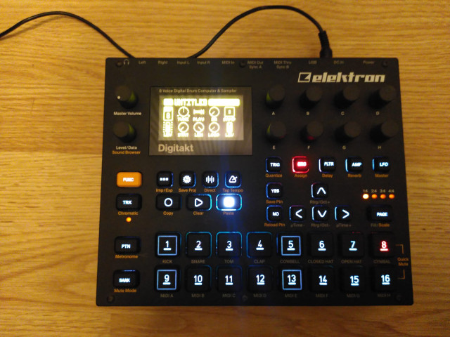 Vendo Elektron Digitakt en óptimas condiciones