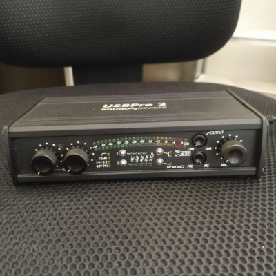 Interface de audio Sound Devices USBPre 2