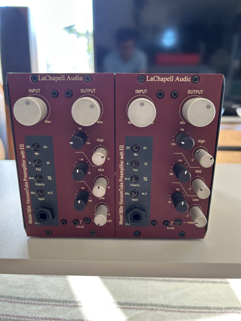 LeChapell Audio 583e Vacuum Tube Preamplifier with EQ 500 series
