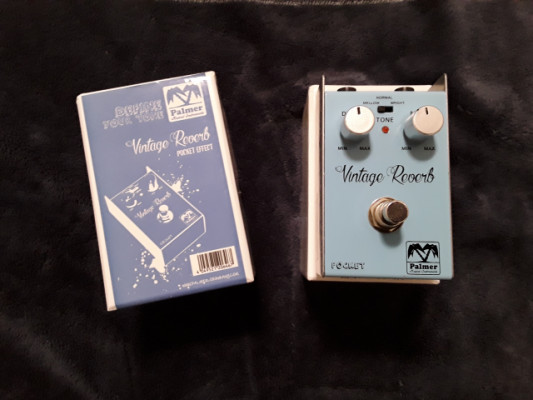 Pedal Vintage Reverb Palmer Pocket