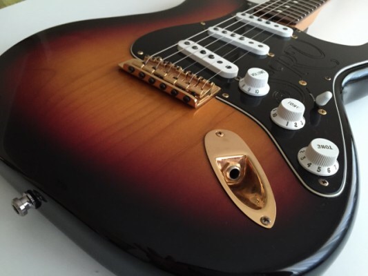 Fender Stratocaster Stevie Ray Vaughan (Mejorada)