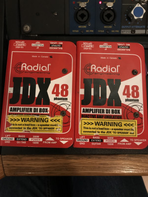 Radial JDX Amplifier DI Box