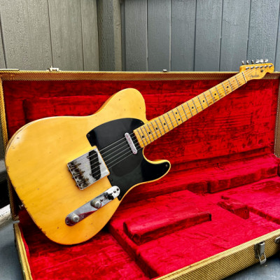 pickguard Fender Custom Shop Nocaster 50s Relic. master builder YURI SHISHKOV.