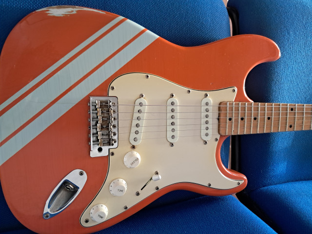 Guitarra Stratocaster A8 Relic Año 1976