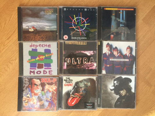 cd's de varios estilos