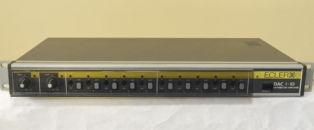 Distribuidor de señal de audio Ecler DAC 1-10