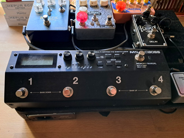 Switcher Multiefectos Boss MS-3