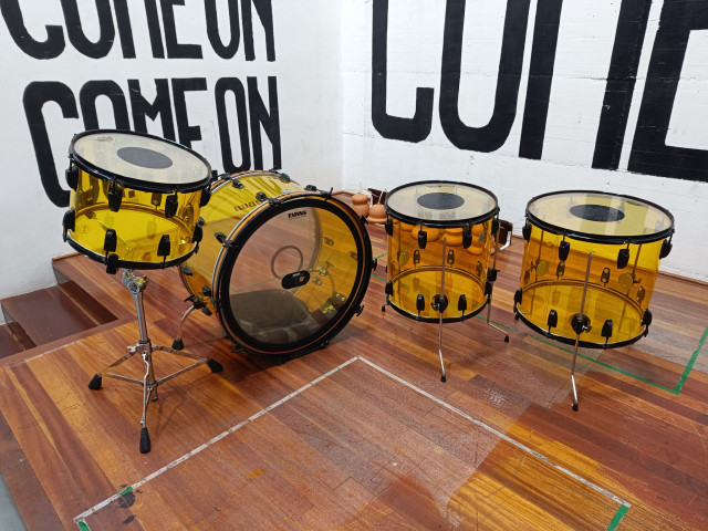Ludwig Vistalite ZEP set John Bonham