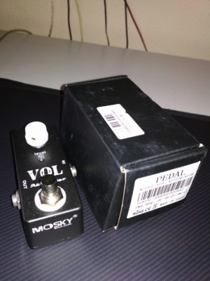 Cambio MOSKY Mini Pedal Atenuador Vol Pedal De Efectos De Guitarra Electrica con V L8R7