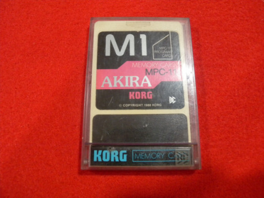MEMORY CARD MPC 11 AKIRA KORG M1