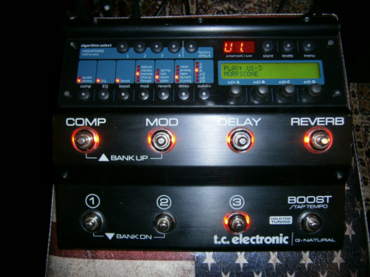pedalera TC electronics G NATURAL (acustica)
