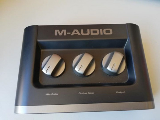 M Audio fast track (interfaz/tarjeta de sonido)