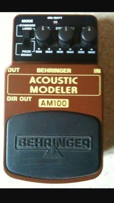 Berhinger acoustic modeler am100
