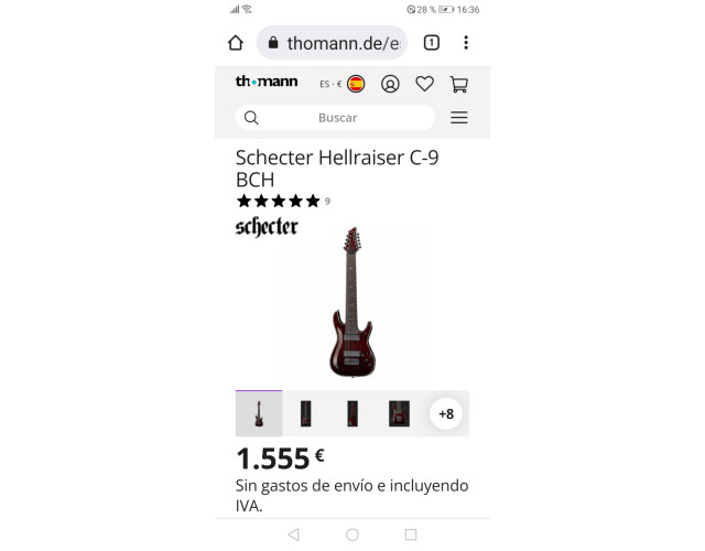 Schecter guitarra