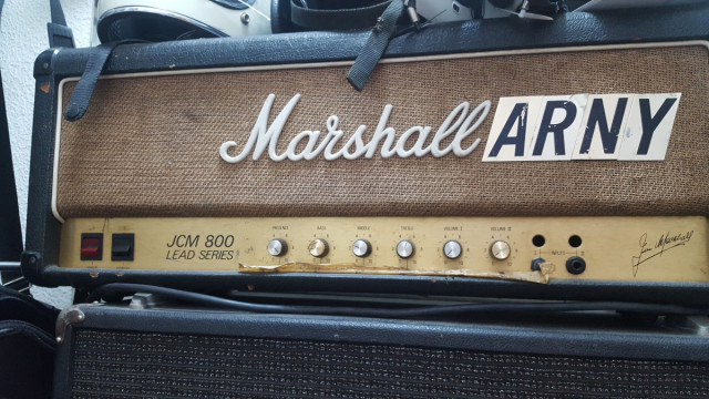 Amplificador Marshall Jcm 800 1959 de 4 entradas