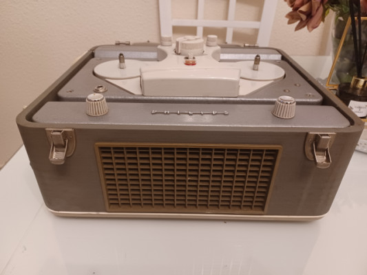 Amplificador magnetofon philips año 58