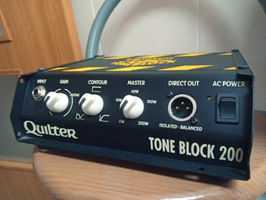 Vendo/cambio Quilter Tone Block 200, cambio por FRFR cab