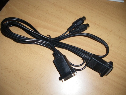 Cable Midi para Puerto Jostick de tarjeta de audio.