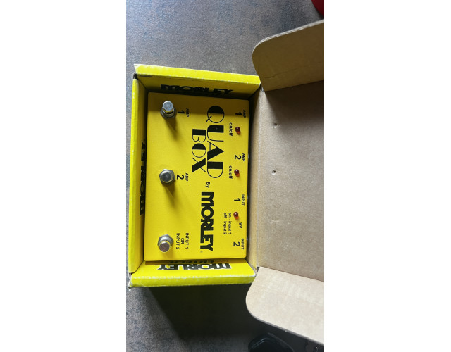 Morley Quad Box - 2 Guitarras-2 amplis
