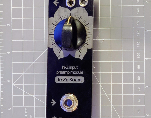 Módulo Eurorack: TouellSkouarn "Te Zo Koant" (previo de guitarra)