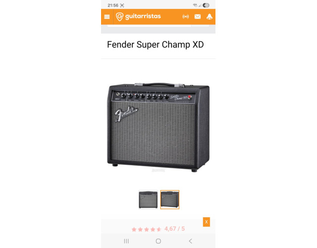 Fender superchamp XD