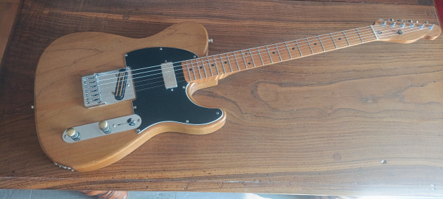 Telecaster arce tostado. Nitro. Seymour Duncan. DiMarzio