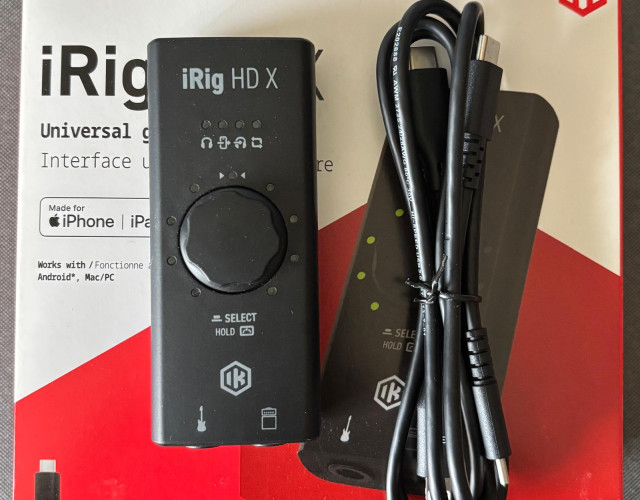 iRig HD X universal guitar inerface