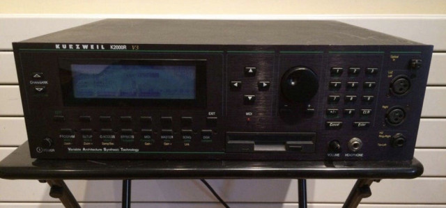 Modulo sintetizador kurzweil k2000r v3