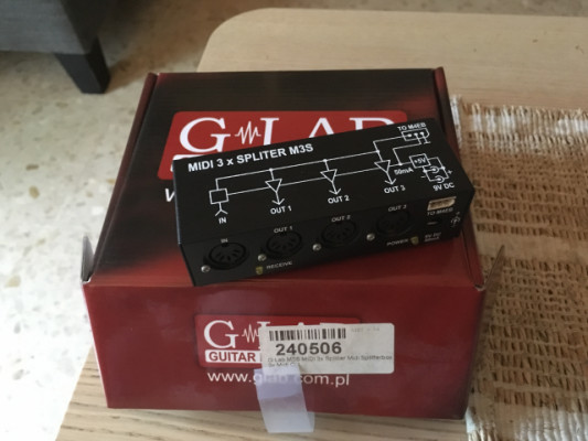 G Lab M3S MIDI 3x Splitter