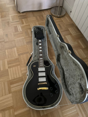 Epiphone Les Paul Black Beauty mejorada