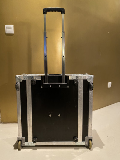 Flighcase rack 2u profesional Shock-mount Foam Suspended 2u Rack Case