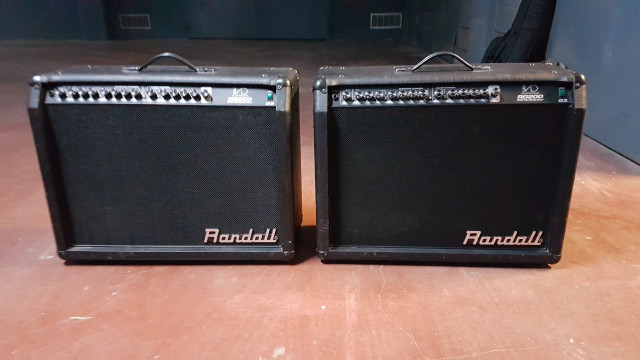 Amplificadores Randall RG200G3 (el precio es por los dos !!)
