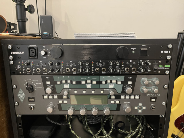 Kemper profiler rack