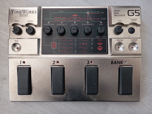 Sintetizador KORG TONEWORKS G5