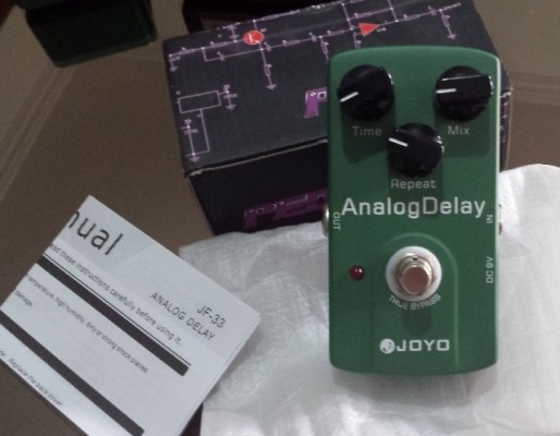joyo analog delay jf-33 (envio gratis) - como nuevo