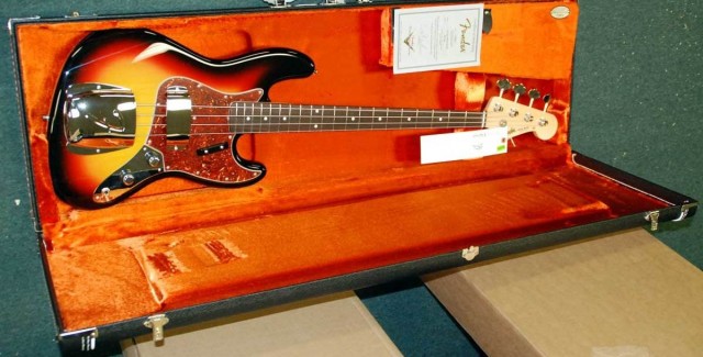Fender Jazz Bass Custom Shop 1960 Time Machine Series 3TBS (2011)